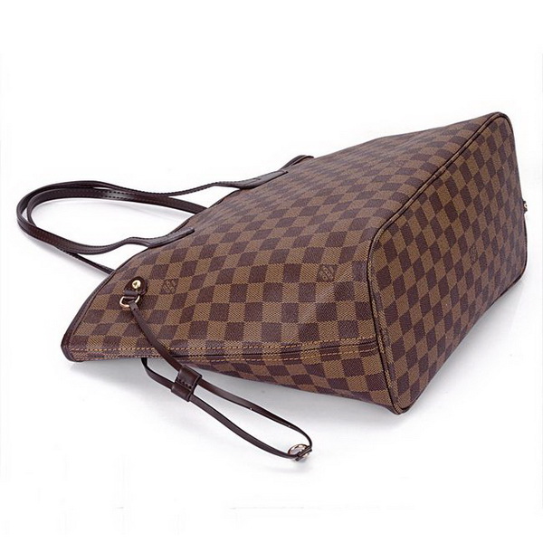 Louis Vuitton Damier Ebene Canvas Neverfull MM N51105 Louis Vuitton Damier Ebene Canvas Neverfull MM N51105